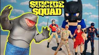 The Suicide Squad 2 KING SHARK ATTACK Movie McFarlane Toys Batman Figures