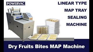 Dry Fruits Bites Packing Machine AVTS-550, Automatic MAP Tray Sealing #vacuumsealer