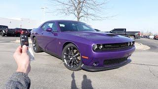 2023 Dodge Challenger R/T Scat Pack (Manual): Start Up, Exhaust, Walkaround, Test Drive and Review