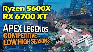 Ryzen 5 5600X | RX 6700 XT 12GB - Apex Legends Season 8 (Competitive, Low, High)