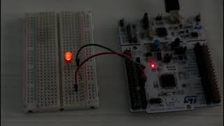 (Demo) STM32 Nucleo Generate PWM with Timer  ( LED Dimmer Example) #STM32 #pwm #STM32CubeIDE