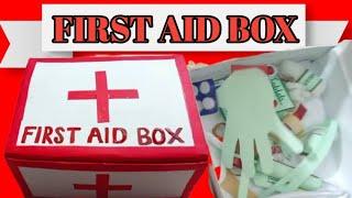 First Aid box for school project | DIY First Aid Box by Lifestyle with Humaira