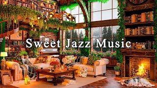 Relax to Cozy Coffee Shop Ambience and Instrumental Jazz Music | Relaxing Background Music