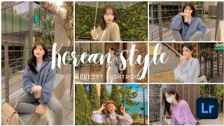 Korean style preset lightroom tutorial - Lightroom mobile presets #presetlightroom