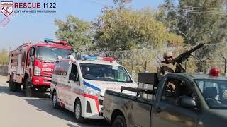 Rescue 1122 & Pak Army Mock Exercise...