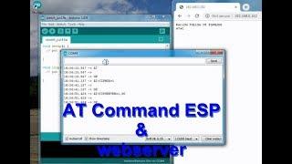 Arduino with ESP8266-01 AT Command  Send Data to Web Browser