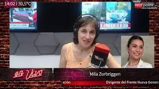 Mila Zurbriggen: "Somos una tercera posición, ni izquierda ni derecha, sino nacionalistas"