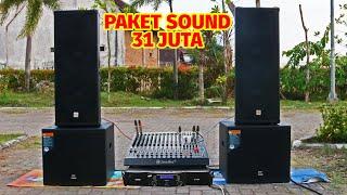 Paket Sound System 31juta Cocok Buat GEDUNG DAN OUTDOOR