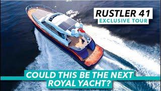 Could this be the next royal yacht? | Rustler 41 exclusive tour | Motor Boat & Yachting