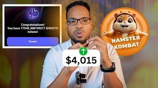 Hamster Kombat Airdrops oo la qaybiyay $100 waa meeqa token?