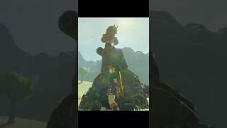 Did this donkey really climb up this guardian? #zelda #breathofthewild