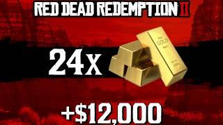 UNLIMITED GOLD! All Treasure Hunts & Gold Bar Locations (RDR2)