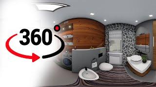 360 video | VR | Flushed down a toilet version  #360video