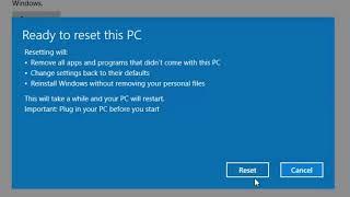 Windows 10 - How to Reset Windows to Factory Settings without installation disc 2021 update
