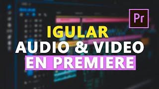 Cómo SINCRONIZAR Audio y Video En Premiere Pro (Automáticamente)