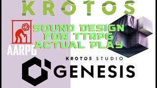 Krotos Studio - GENESIS Sound Pack | Sound Design Demo for TTRPG Actual Play Podcasters