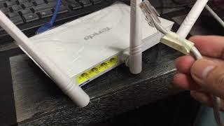 Paano Gawing Switch Hub ang Router na naka PPPoe  (TAGALOG)