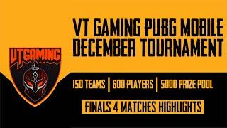 PUBG Mobile Tournament Finals Highlights | Miramar, Vikendi, Sanhok & Erangel | VT Gaming