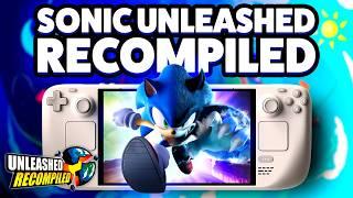 Sonic Unleashed Recompiled: IMPRESCINDIBLE! Tutorial para Steam Deck, ROG Ally y Legion GO ‍️