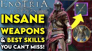 Don't MISS These INSANE Weapons & OP Skills In Enotria The Last Song! (Enotria Tips and Tricks)