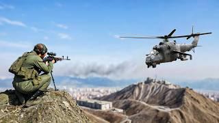 SNIPER vs Helicopters! Sniper hit the Russian Helicopters with an accurate shot