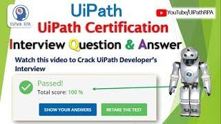 UiPath Certification Question & Answer in Hindi | UiPath Interview Questions | UiPath RPA