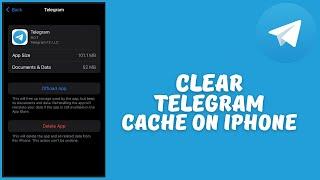 How To Clear Cache On Telegram With iphone