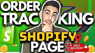 How To Add Order Tracking Page On Shopify | Track Your Order Page
