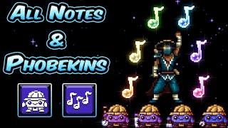 The Messenger - All Musical Notes & Phobekin Locations.