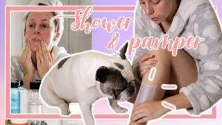 SHOWER & PAMPER SUMMER ROUTINE  || Gezichtsverzorging, ontharen, haarverzorging