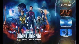 Ant Man and the Wasp: Quantumania (2023) - Blu ray Menu Walkthrough