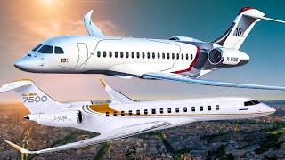 Bombardier Global 7500 vs Dassault Falcon 10X | FULL COMPARISON