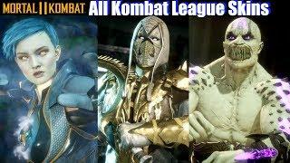 MK11 All Kombat League Skins (All Seasons Rewards) - Mortal Kombat 11