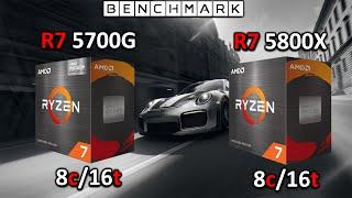 AMD Ryzen 5700G vs 5800X Test in 8 Games // 1080p, 1440p, 2160p