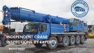 Inspection for used cranes, Global Service from Germany