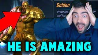 GOLDEN APOCALYPSE BREAKS THE GAME | TANADO MAC ONLY SKIN | MARVEL STRIKE FORCE