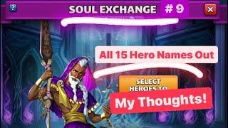 Empires & Puzzles Soul Exchange #9 : Analysis of All 15 Heroes on Offer… Who is Worth IT⁉️