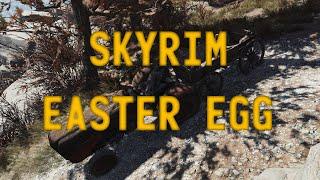 Fallout 76 Skyrim Easter Egg