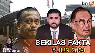 Identiti pengiring TMJ didedah?, 12 orang disiasat, Najib 'heret' Anwar dalam afidavit|SEKILAS FAKTA