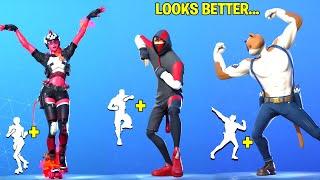 Legendary Dances & Emotes Looks Better With These Skins! (Freewheelin, Scenario, Swole Cat)