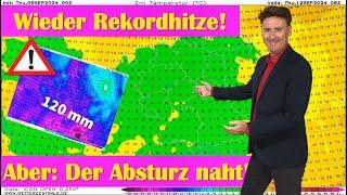 Temperatursturz: Nächste Woche Hitze ade. Doch bis dahin: Hitzewelle nonstop im Osten!