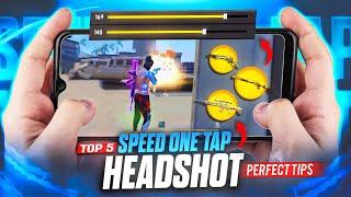 [ Unique ]  One Tap Headshot Top 5 Tips And Tricks - Garena Free Fire 2024