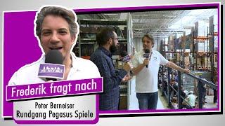 Zu Besuch bei Pegasus - Rundgang neues Firmengebäude 2024 - Spiel doch mal! Frederik Boardcast