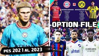 PES 2021 ACTUALIZADO AL 2023 | OPTION FILE PS4 - PS5 - PC || TUTORIAL