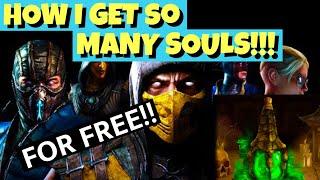 How to get lots of Souls for FREE!! Mortal Kombat Mobile Souls Guide. Tips and Tricks