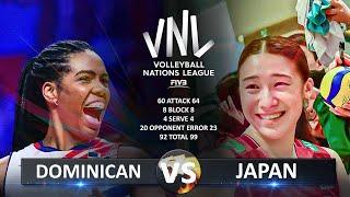 Dominican Republic vs Japan | Women's VNL 2024