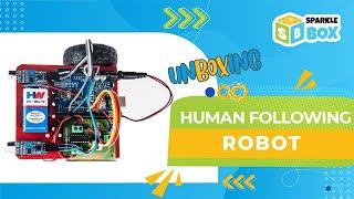 Human Following Robot Unboxing | Sparklebox Robotics kit Unboxing | Robotics Projects | Sparkle Box