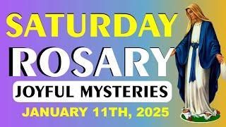 Rosary Today Saturday 1/11/2025  Joyful Mysteries of the Rosary —Holy Rosary Today Virtual