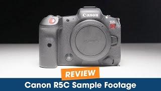 Canon R5C Cinematic Sample Footage