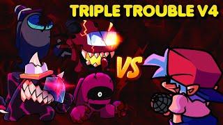 Friday Night Funkin' - Vs Impostor V4 - (Triple Trouble) - [Restored]